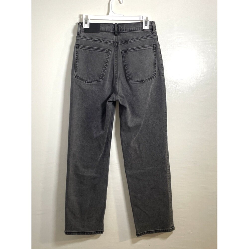 Everlane The Way High Jean Women's Organic Cotton Charcoal Grey Size 26 Regular - Picture 3 of 13